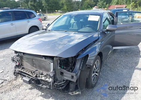 2022 Honda Accord Hybrid Ex-L из США, поврежденный, VIN 1HGCV3F51NA013555